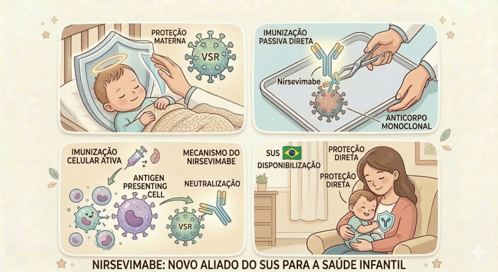 Imunizacao passiva com nirsevimabe VSR em 2026: Tudo o que você precisa saber sobre a nova proteção para bebês