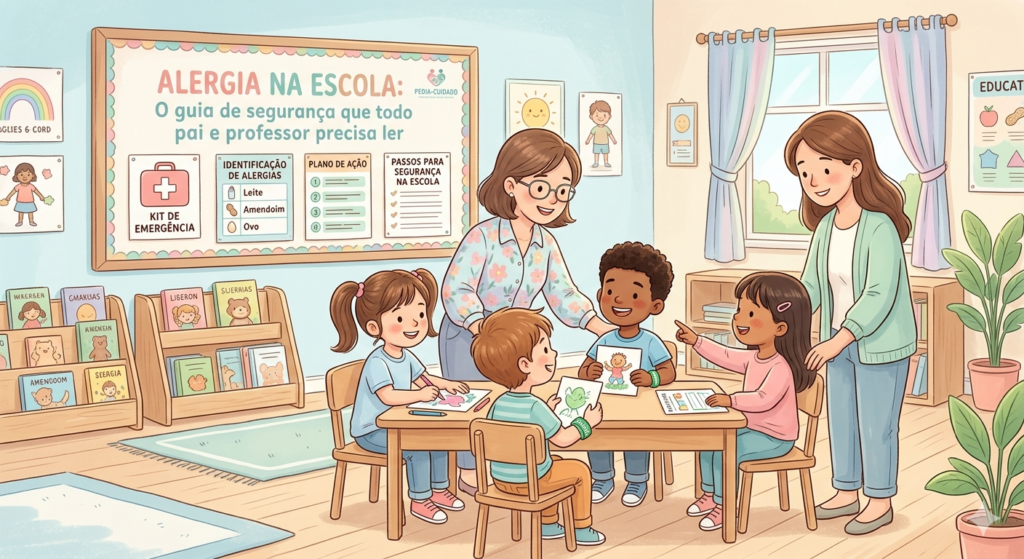 guia alergia escola 1 Alergia na Escola: O guia de segurança que todo pai e professor precisa ler
